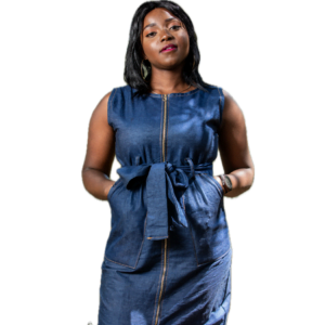 Blue Jeans Gown